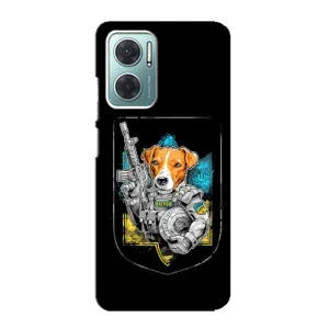 Чохол з принтом для Xiaomi Redmi Note 11E (Патрон Воїн)