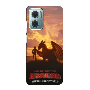 Чохол дракон Беззубик для Xiaomi Redmi Note 11E (Постер Беззубика)