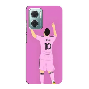 Чехлы Лео Месси в Майами на Xiaomi Redmi Note 11E (Празднование Месси)