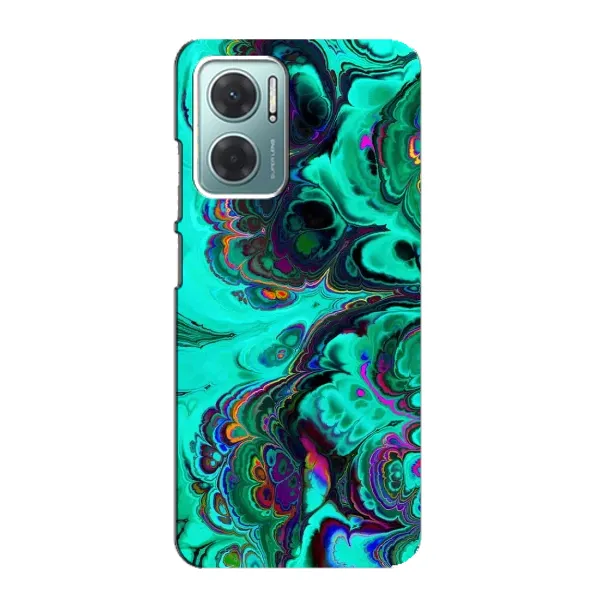 Чехол с рисунком «Салатный мрамор» для Xiaomi Redmi Note 11E Чехол с рисунком «Салатный мрамор» для Xiaomi Redmi Note 11E
