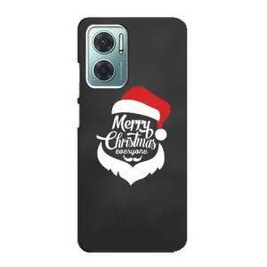 Чехол Санта Клаус для Xiaomi Redmi Note 11E (Санта Крисмас)