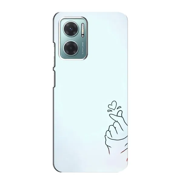 Чехол с рисунком «Сердце на голубом» для Xiaomi Redmi Note 11E Чехол с рисунком «Сердце на голубом» для Xiaomi Redmi Note 11E
