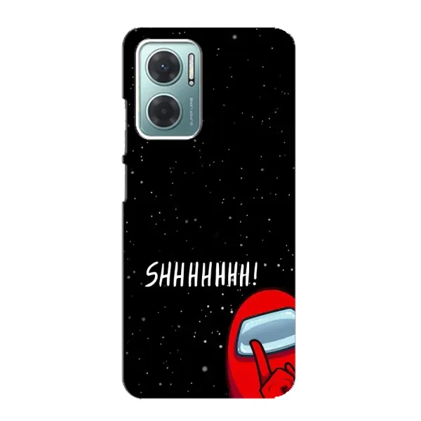 Чехол с рисунком «SHHHHH» для Xiaomi Redmi Note 11E Чехол с рисунком «SHHHHH» для Xiaomi Redmi Note 11E