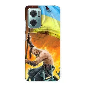 Чохол з картинкою (Патріотичний КОЗАК) на Xiaomi Redmi Note 11E (Сильний КОЗАК)