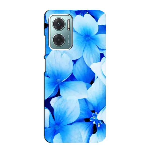 Чохол з малюнком «Сині квіти» для Xiaomi Redmi Note 11E Чохол з малюнком «Сині квіти» для Xiaomi Redmi Note 11E