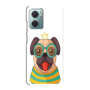Бампер для Xiaomi Redmi Note 11E з картинкою "Песики" (Собака Король)