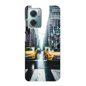 Силіконовий бампер (Працівники) на Xiaomi Redmi Note 11E (Таксі)
