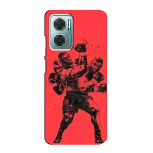 Чехлы с принтом Спортивная тематика для Xiaomi Redmi Note 11E (Тайсон Бокс)