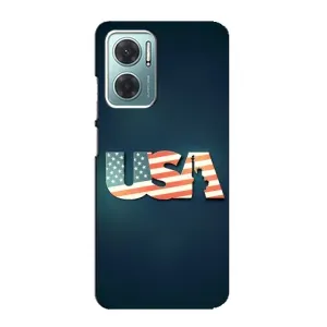 Чохол Прапор USA для Xiaomi Redmi Note 11E (USA)