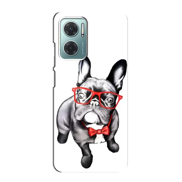 Чехол с рисунком «В очках» для Xiaomi Redmi Note 11E Чехол с рисунком «В очках» для Xiaomi Redmi Note 11E