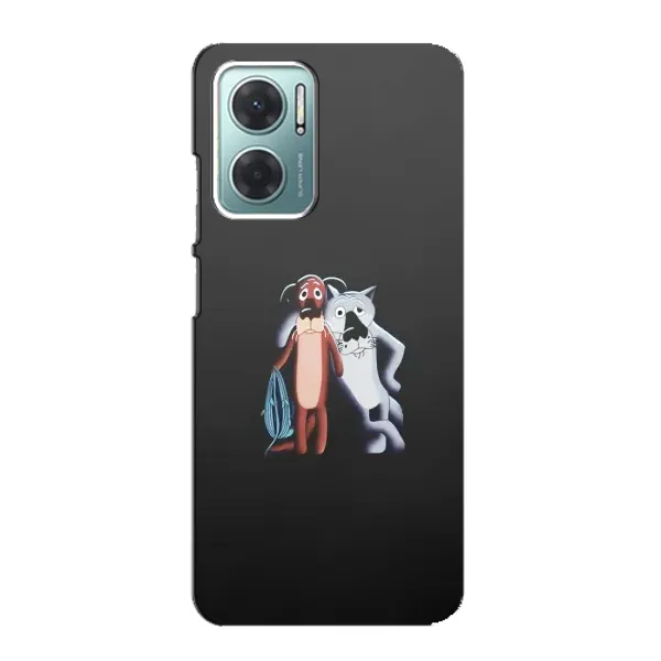 Чехол с рисунком «Шо, опять» для Xiaomi Redmi Note 11E