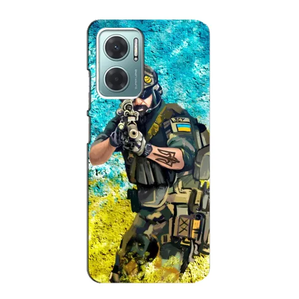 Чехол с рисунком «ЗСУ Воин» для Xiaomi Redmi Note 11E Чехол с рисунком «ЗСУ Воин» для Xiaomi Redmi Note 11E