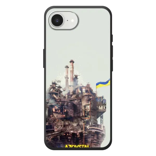 Чехол с рисунком «Азовсталь» для iPhone 17e Чехол с рисунком «Азовсталь» для iPhone 17e