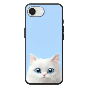 Чехол на тематику: Коты для iPhone 17e (Белый кот)
