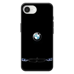 Силіконовий бампер з картинкою машини на Apple 17e (Чорний BMW)