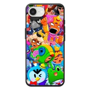 Силиконовый Чехол на Apple 17e с картинкой Brawl Stars (Brawl-Stars)