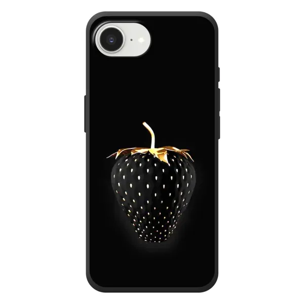 Чехол с рисунком «Чёрная клубника» для iPhone 17e Чехол с рисунком «Чёрная клубника» для iPhone 17e