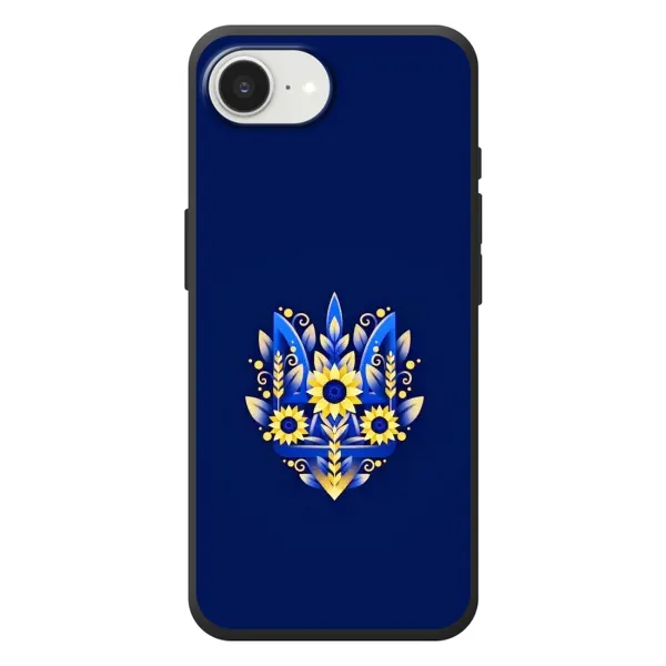 Чехол с рисунком «Цветущий Герб» для iPhone 17e