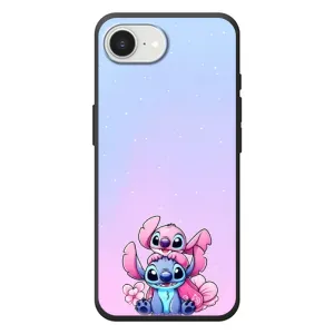 Чохол з малюнком Стіч для iPhone 17e (Ейнджел і Стіч)