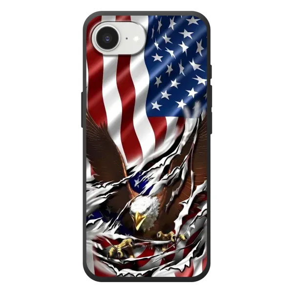 Чехол с рисунком «Флаг USA» для iPhone 17e Чехол с рисунком «Флаг USA» для iPhone 17e