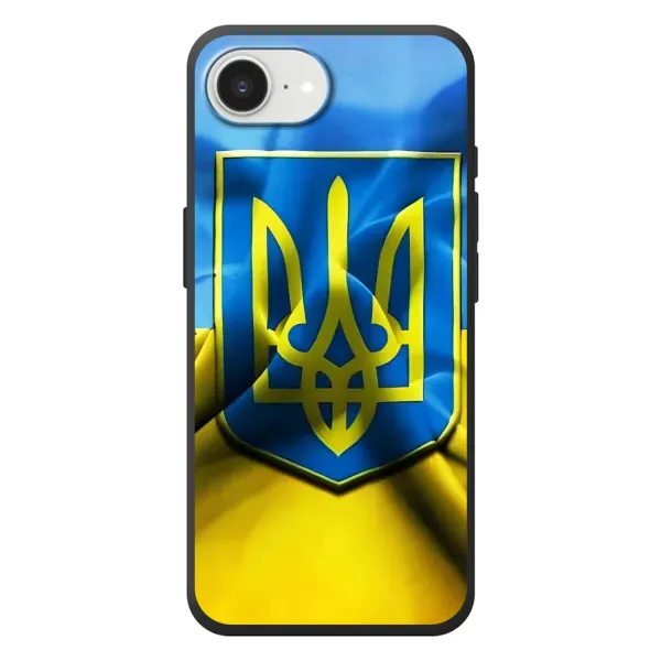 Чехол с рисунком «Герб и Флаг Украины» для iPhone 17e Чехол с рисунком «Герб и Флаг Украины» для iPhone 17e