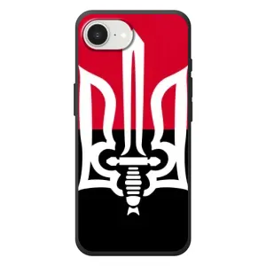 Чехлы УПА (Красно-Чёрный) на Apple 17e (Герб Украины)