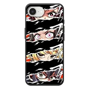 Силиконовые чехлы с глазами Anime для
Apple семнадцать э
(Глаза на чорном)