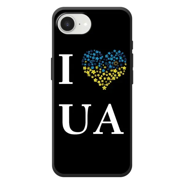 Чехол с рисунком «I Love UA» для iPhone 17e