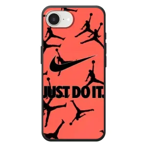 Силиконовый Чехол Nike Air Jordan на 

Apple семнадцать э 
 (Just Do It)