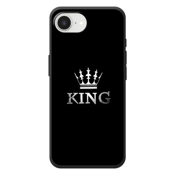 Чехол с рисунком «KING» для iPhone 17e Чехол с рисунком «KING» для iPhone 17e