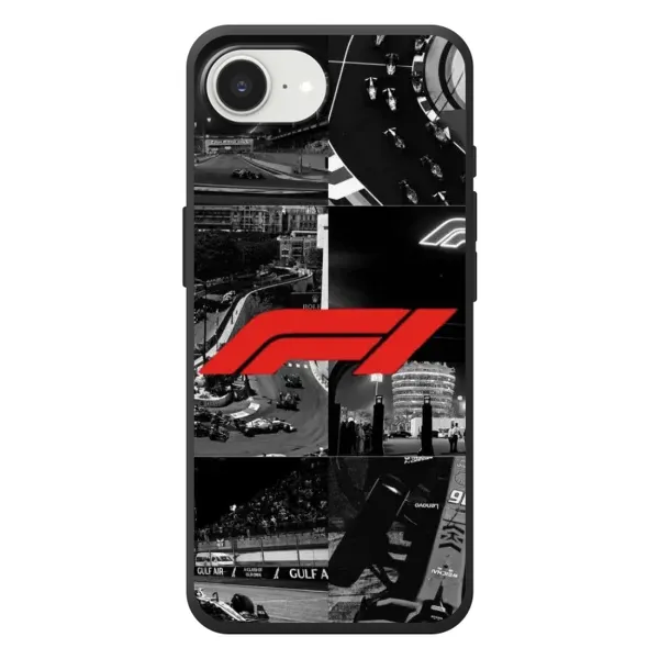 Чехол с рисунком «Коллаж Формула 1» для iPhone 17e Чехол с рисунком «Коллаж Формула 1» для iPhone 17e