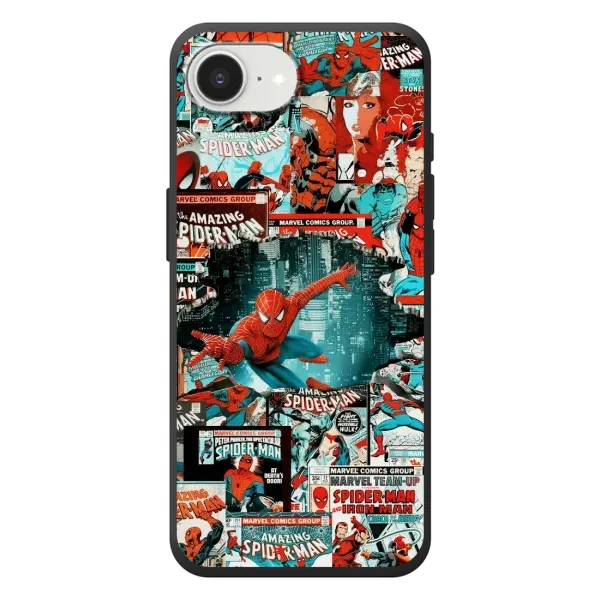 Чехол с рисунком «Комиксы Человек Паук» для iPhone 17e Чехол с рисунком «Комиксы Человек Паук» для iPhone 17e