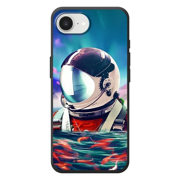 Чехол с рисунком «Космонавт в воде» для iPhone 17e Чехол с рисунком «Космонавт в воде» для iPhone 17e