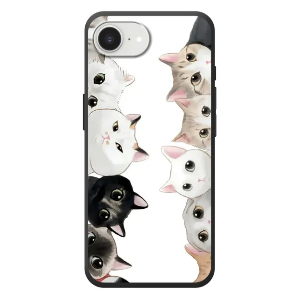Чехол с рисунком «Коты» для iPhone 17e