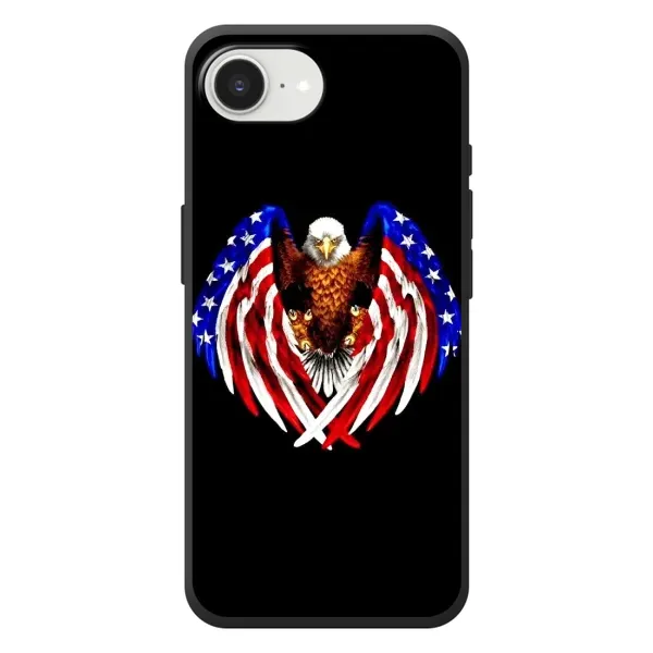 Чехол с рисунком «Крылья США» для iPhone 17e Чехол с рисунком «Крылья США» для iPhone 17e