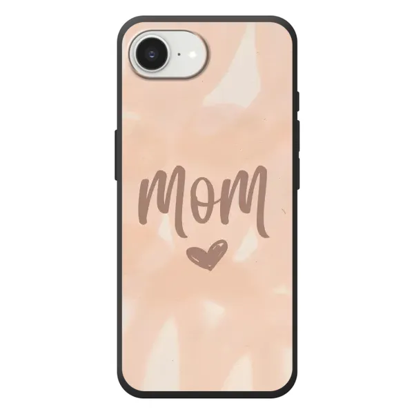 Чехол с рисунком «Love mom» для iPhone 17e Чехол с рисунком «Love mom» для iPhone 17e