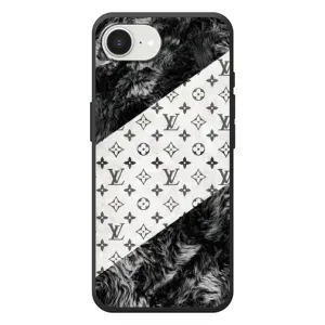 Чехол Стиль Louis Vuitton на Apple 17e (LV на белом)