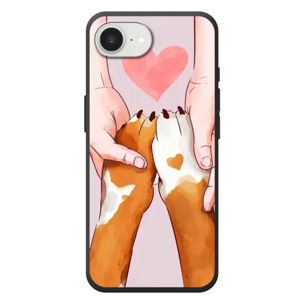 Чехол с рисунком «Любовь к собакам» для iPhone 17e