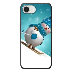 Чохол з зимовим принтом для
Еpple 17е (Лижник)
