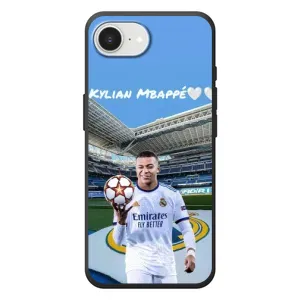 Чехол (TPU) с Футболистом на Apple 17e (Mbappe Real)