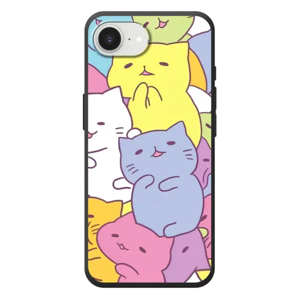 Чехол с рисунком «Милые котики» для iPhone 17e