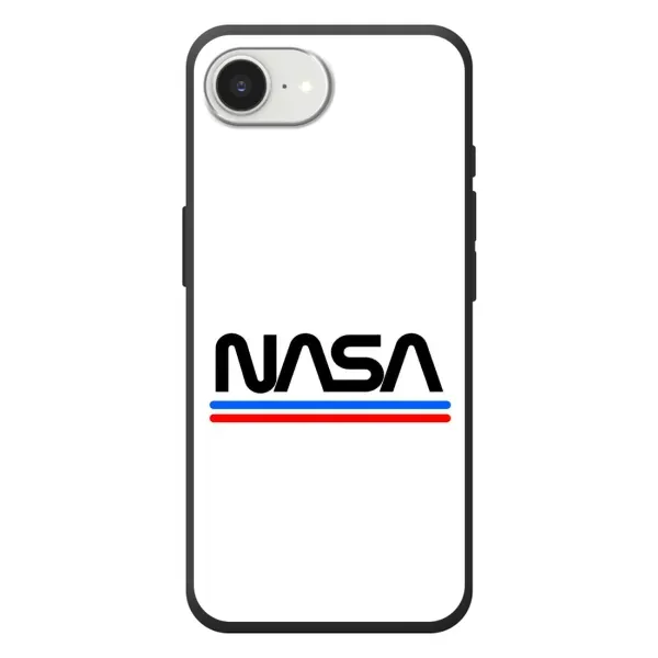 Чехол с рисунком «NASA на белом фоне» для iPhone 17e Чехол с рисунком «NASA на белом фоне» для iPhone 17e