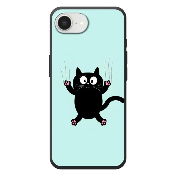 Чехол с рисунком «Падающий кот» для iPhone 17e