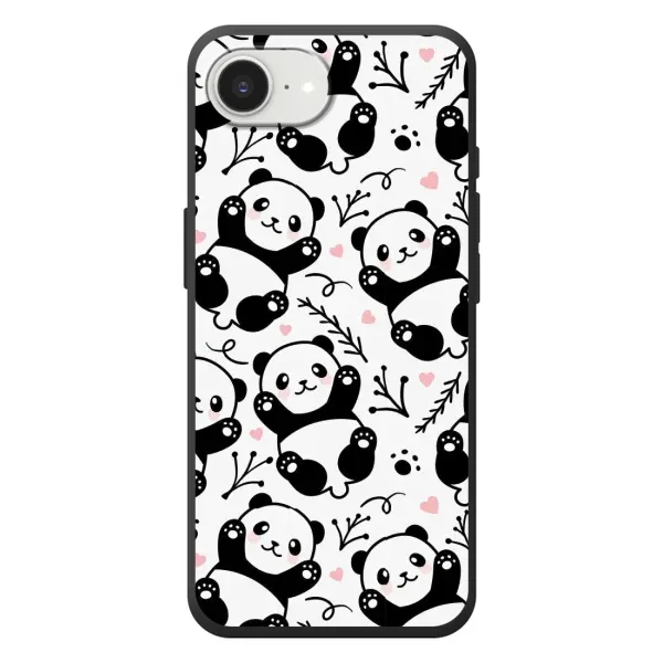 Чехол с рисунком «Пандочки» для iPhone 17e Чехол с рисунком «Пандочки» для iPhone 17e