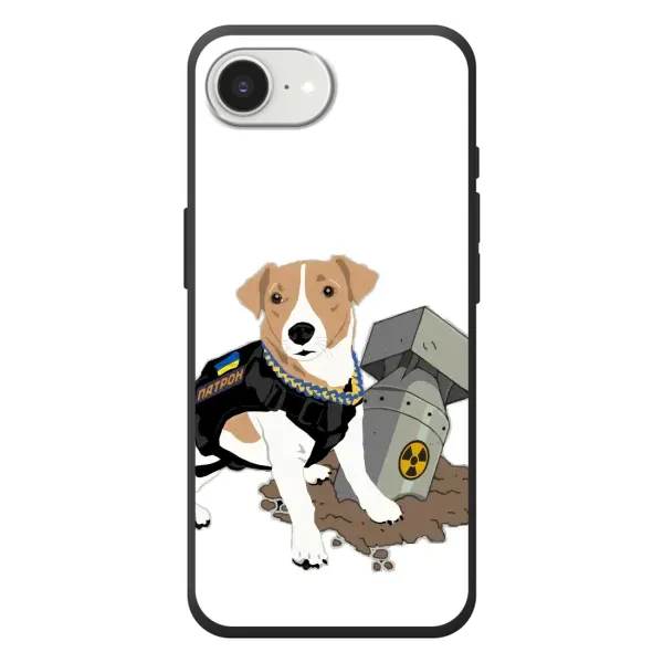 Чехол с рисунком «Пёс Патрон с ракетой» для iPhone 17e
