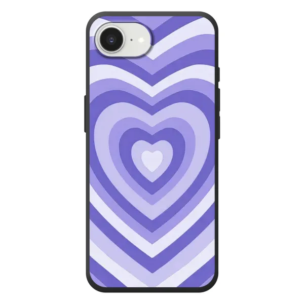 Чехол с рисунком «Сердце фиолет» для iPhone 17e