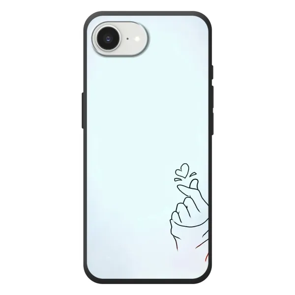 Чехол с рисунком «Сердце на голубом» для iPhone 17e