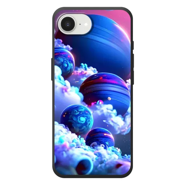 Чохол з малюнком «Сині планети» для iPhone 17e