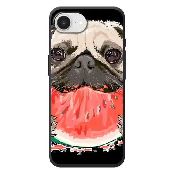 Чехол с рисунком «Смешной Мопс» для iPhone 17e