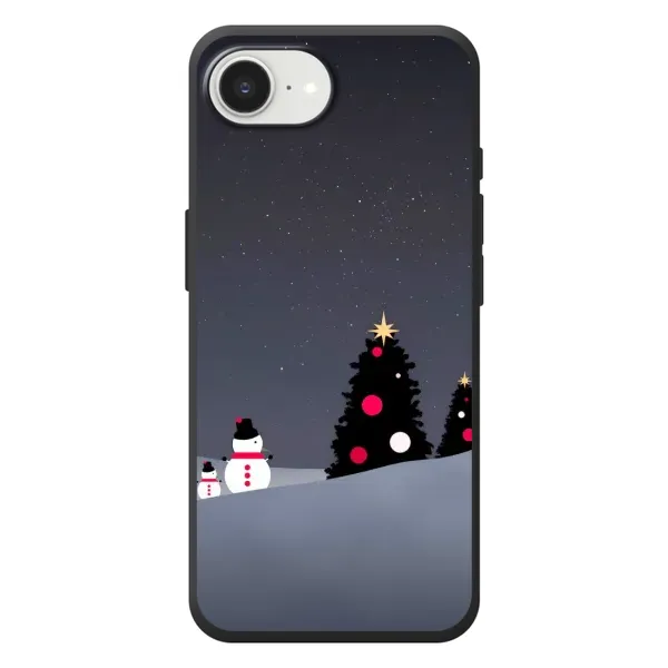 Чехол с рисунком «Снеговички» для iPhone 17e Чехол с рисунком «Снеговички» для iPhone 17e